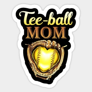 Tee-ball Mom Art  Cute Play T-Ball Women art Gift Tank Top Sticker